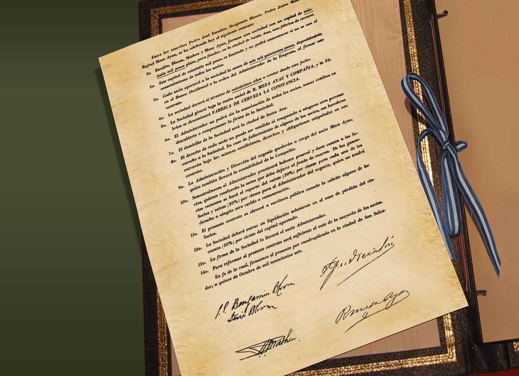 Escritura La Constancia